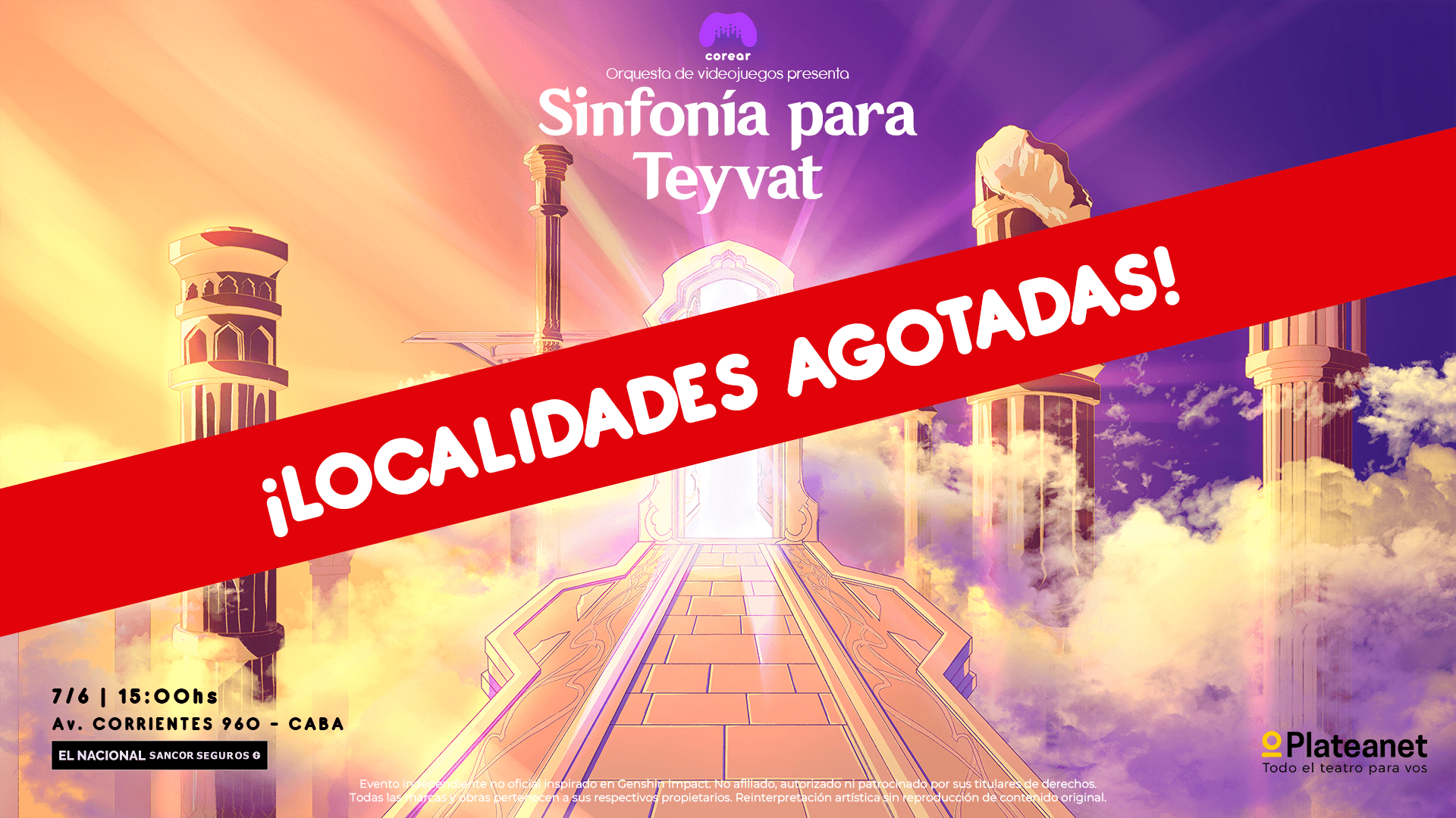 Sinfonía para Teyvat - Fondo PC